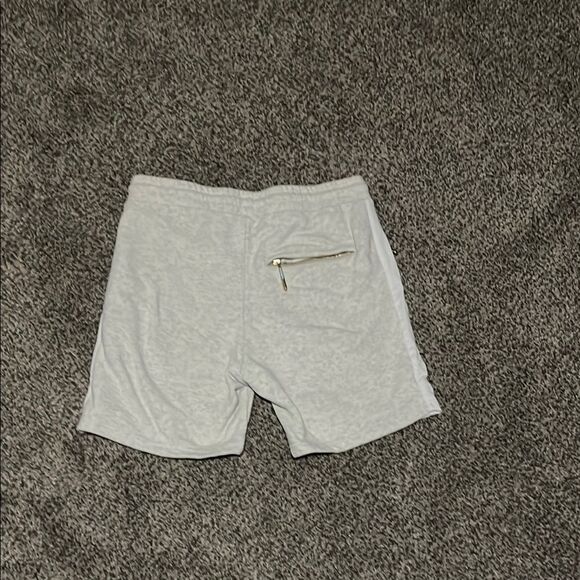 Mens heather grey jeeters lux shorts - Picture 2 of 3